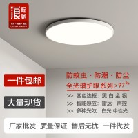 厂家三防全光谱吸顶灯led客厅灯简约过道灯阳台灯护眼圆形卧室灯