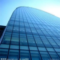 点式建筑室内玻璃幕墙楼宇外立面明边框5mm-19mm厚度可选