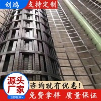 双单向塑料土工格栅路基加筋挡墙护坡钢塑格栅源头厂家加固批发